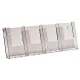 Brosjyreholder A6/A5, Vegg 4x1/3 A4-4W104