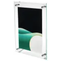 Plakatramme Akryl A4 m/ avstandsstykker
