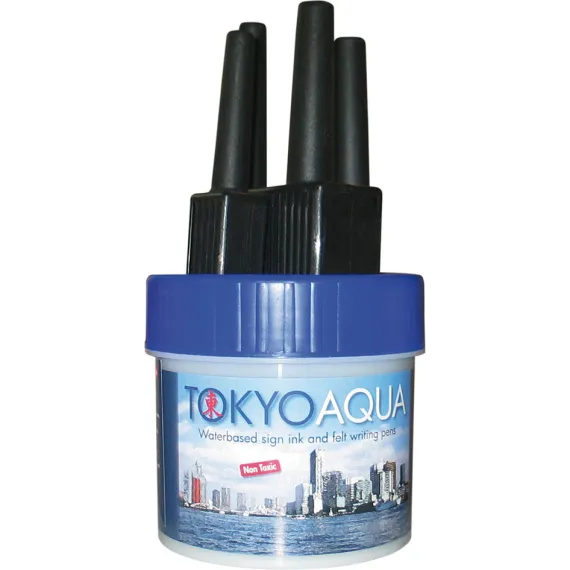 Plakattusj Tokyo Aqua Blå