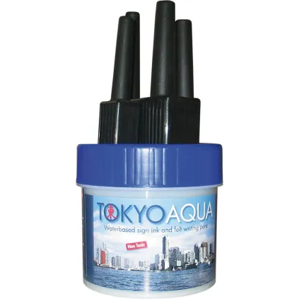 Plakattusj Tokyo Aqua Blå