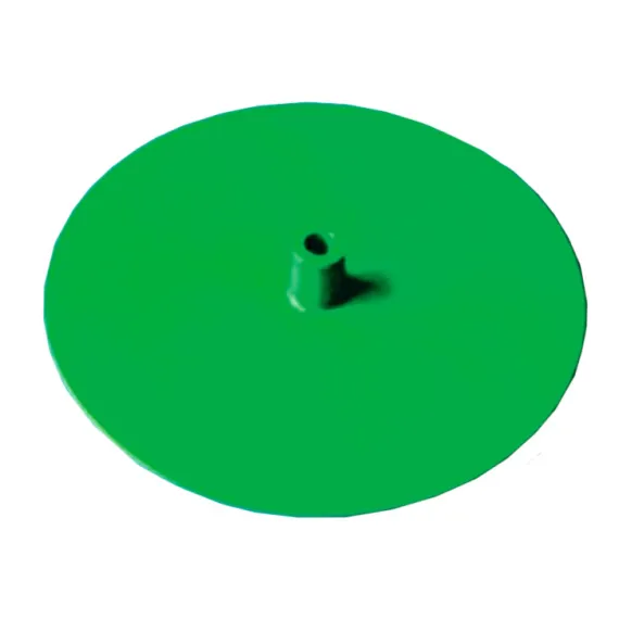 Fot til blomsterpinne - rund, Grønn