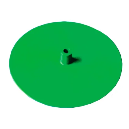 Fot til blomsterpinne - rund, Grønn