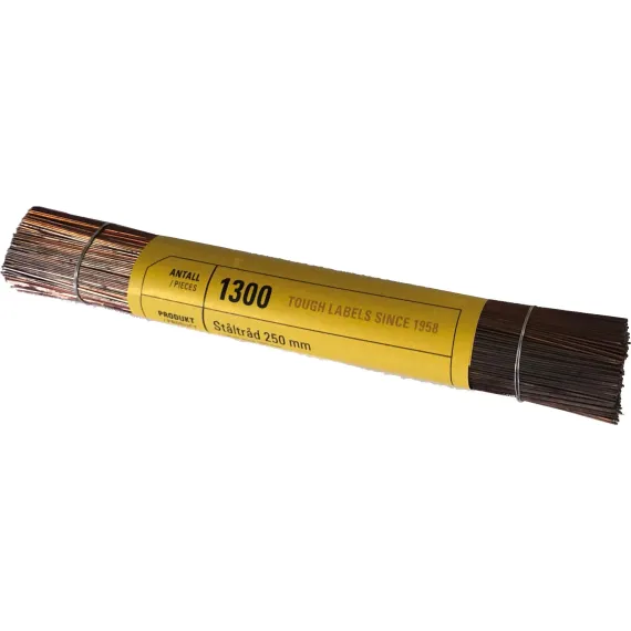 Ståltråd 250mm - 1kg - ca. 1300 stk