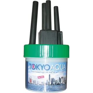 Plakattusj Tokyo Aqua Grønn