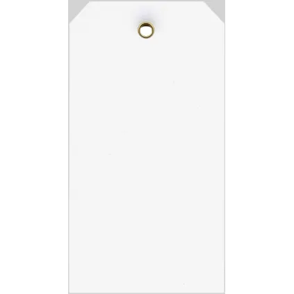 Sekkemerkelapp Mykplast 140x72mm