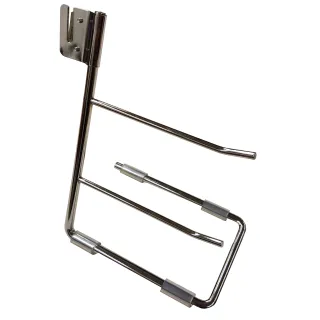 Pakkebåndholder Krom m/kniv, 2 ruller