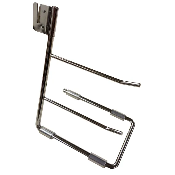 Pakkebåndholder Krom m/kniv, 2 ruller