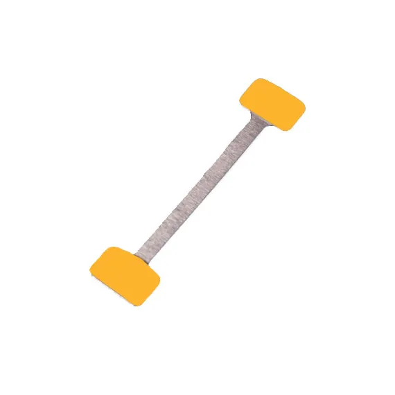 Planvippe 75x17mm, alu, skumtape (100 stk)