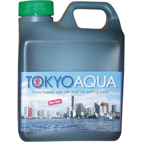Tusjvæske Tokyo Aqua Grønn 1ltr