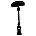 Plakatholder, liten klype, 50mm stang, 50mm holder, Sort