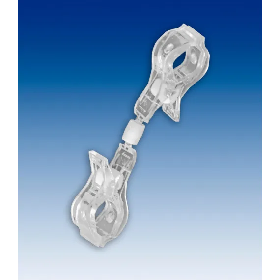 Plakatholder 2 store klyper, Transp