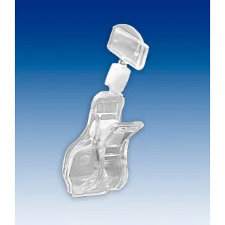 Plakatholder stor klype 27mm holder, Transp