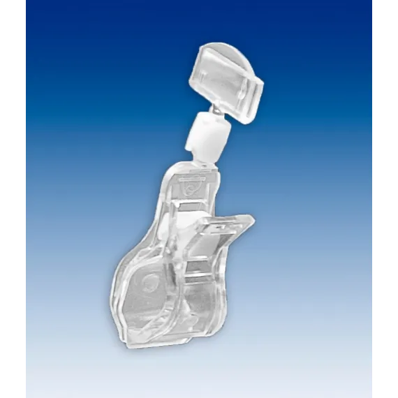 Plakatholder stor klype 27mm holder, Transp