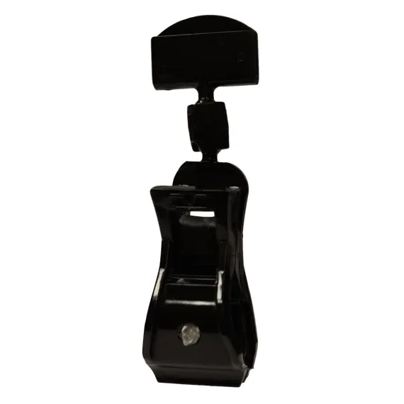 Plakatholder, stor klype, 27mm holder, Sort