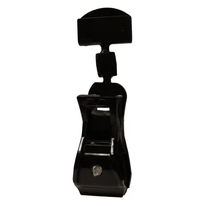 Plakatholder, stor klype, 27mm holder, Sort