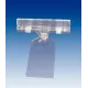 Plakatholder flat fot,80mm klype, Transp