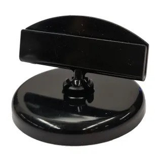 Plakatholder, 50mm rund fot, 50mm holder, Sort