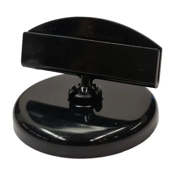 Plakatholder, 50mm rund fot, 50mm holder, Sort