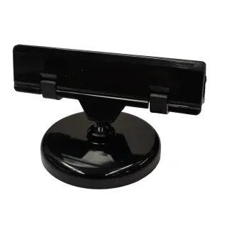 Plakatholder, 50mm rund fot,,80mm klype, Sort