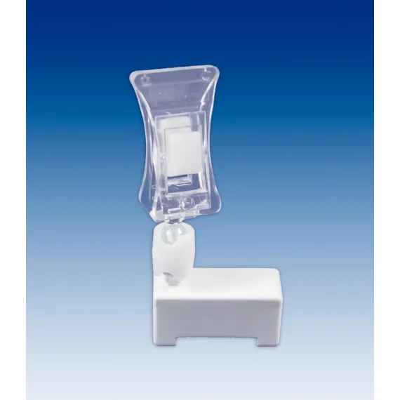 Plakatholder liten magnet,liten klype, Transp