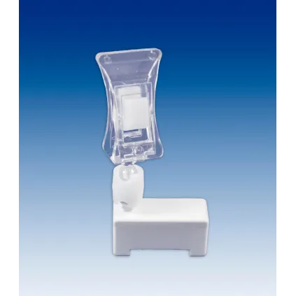 Plakatholder liten magnet,liten klype, Transp