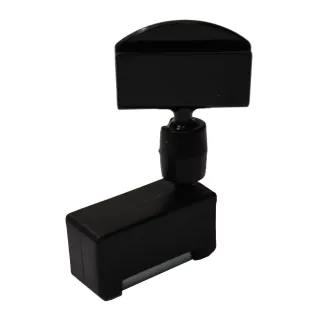 Plakatholder, liten magnet, 27mm holder, Sort