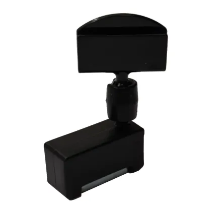 Plakatholder, liten magnet, 27mm holder, Sort