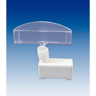 Plakatholder liten magnet,50mm holder, Transp