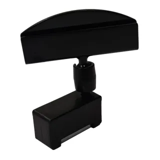 Plakatholder, liten magnet, 50mm holder, Sort