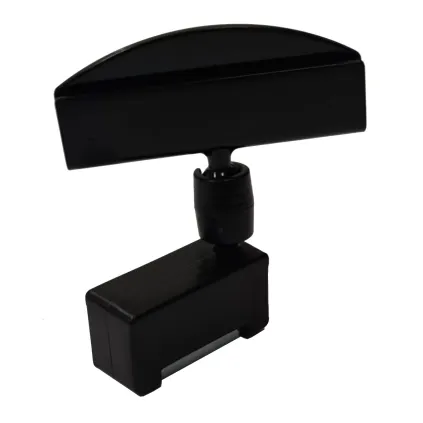 Plakatholder, liten magnet, 50mm holder, Sort