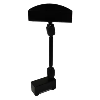 Plakatholder, liten magnet, 50mm stang, 50mm holder, Sort