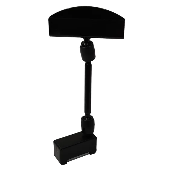 Plakatholder, liten magnet, 50mm stang, 50mm holder, Sort