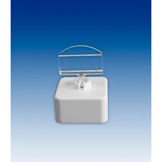 Plakatholder stor magnet,27mm holder, Transp