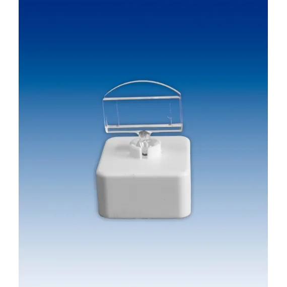 Plakatholder stor magnet,27mm holder, Transp