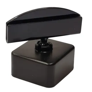 Plakatholder, stor magnet, 50mm holder, Sort