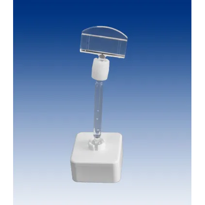 Plakatholder stor magnet,50mm stang,27mm holder, Transp