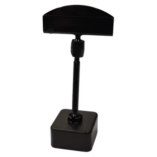 Plakatholder, stor magnet, 50mm stang, 50mm holder, Sort