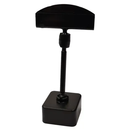 Plakatholder, stor magnet, 50mm stang, 50mm holder, Sort