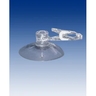 Plakatholder sugekopp,liten klype, Transp