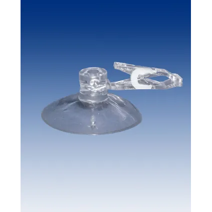 Plakatholder sugekopp,liten klype, Transp