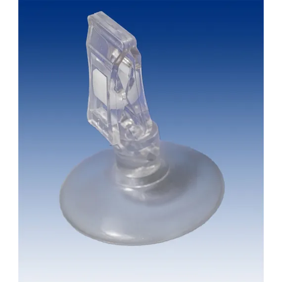 Plakatholder sugekopp,liten klype, Transp