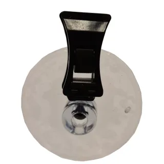 Plakatholder, sugekopp, liten klype, Sort