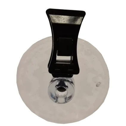 Plakatholder, sugekopp, liten klype, Sort