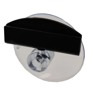 Plakatholder, sugekopp, 50mm holder, Sort