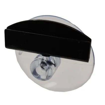 Plakatholder, sugekopp, 50mm holder, Sort