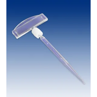 Plakatholder,pigg 100mm,50mm holder, Transp