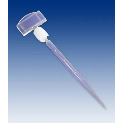 Plakatholder,pigg 100mm,27mm holder, Transp