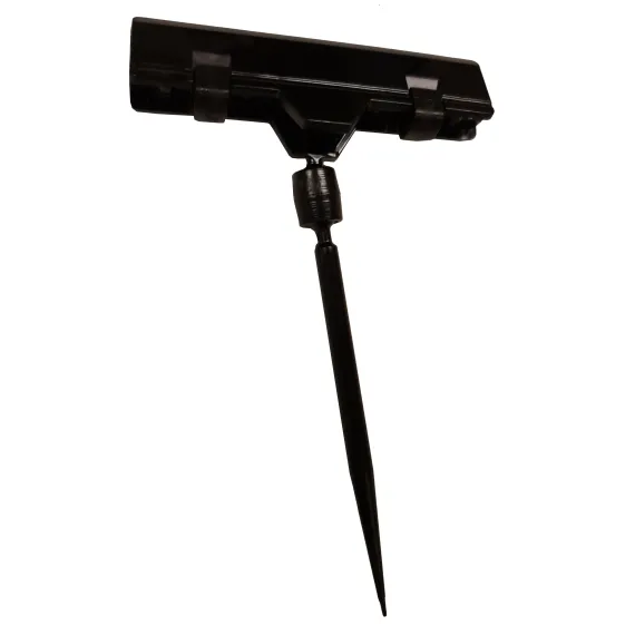 Plakatholder, 100mm pigg, 80mm klype, Sort