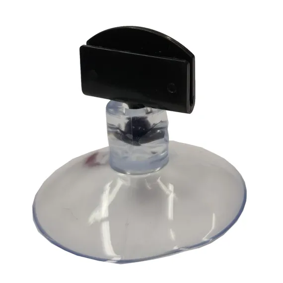 Plakatholder,sugekopp,27mm holder, Sort