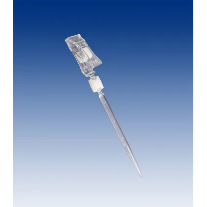 Plakatholder,pigg,100mm,liten klype, Transp